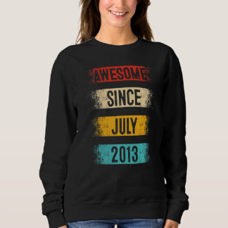 9 Ålder Fantastisk sedan juli 2013 9:e födelsedage T Shirt