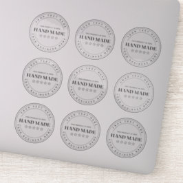 9 Anpassningsbars transparent hantering för mindre Klistermärken