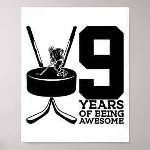 9 år av att vara fantastisk ishockey 9-års födelse poster