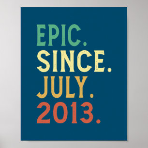 9 år gamla gåvor Epic sedan juli 2013 9 Poster