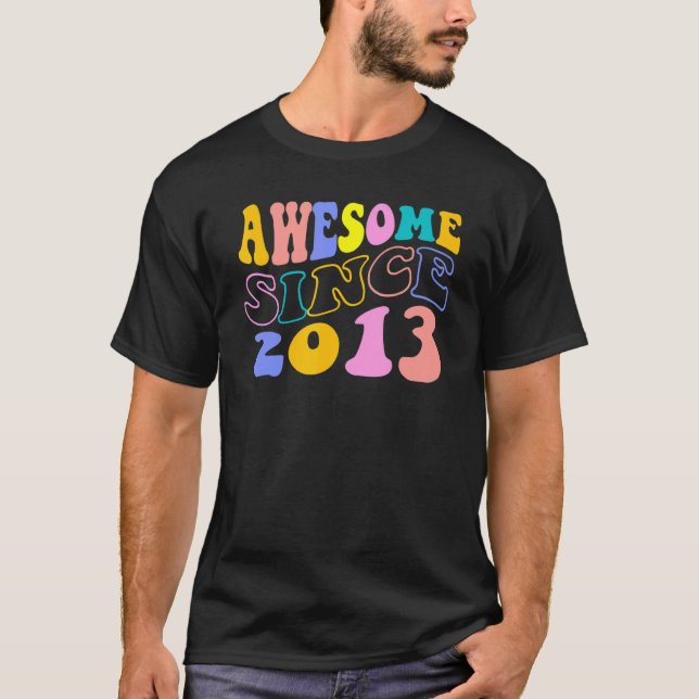9 år gammal 9:e födelsedagen Dekoration Fantastisk T Shirt (Framsida)