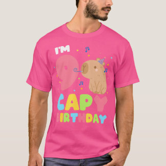 9 år gammal Capy Birthday Det är min nionde födels T Shirt