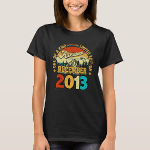 9 år gammal Fantastisk sedan december 2013 9:e föd T Shirt