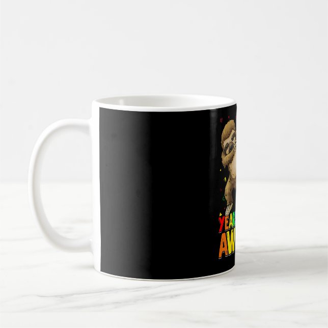 9 År Gammal Födelsedag Sengångare Dabbing 9-årsfir Kaffemugg (Vänster)