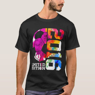 9-års födelsedags fotboll Limited Edition 2016 T Shirt