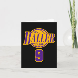 9 års gammal Lila från Basketball Baller och Kort