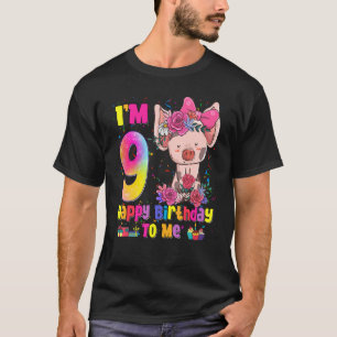9 års Old Girl Fantastisk Princess Cute Gris 9th B T Shirt