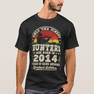 9 års Vintage för jakt på gamla Hjortar 2014 9th B T Shirt