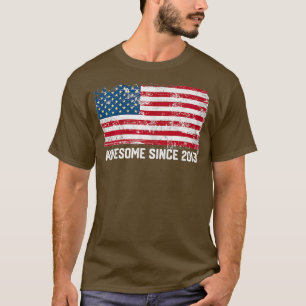 9-årsdagen, vintage usa, Fantastisk sedan 2013  T Shirt