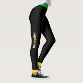 # 9 Autism Acceptans - Leggings