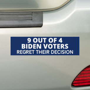 9 av 4 biden röstberättigade beklagar sitt beslu bildekal