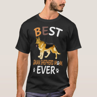 9 Bästa tyska herdehund Mamma någonsin 441 T Shirt