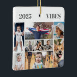 9 Bild Photo Collage Julgransprydnad Keramik<br><div class="desc">Skapa ditt eget 9 Bild Photo Collage Ceramic Ornament! Personlig med din egen text. Du kan anpassa den här designen ytterligare genom att klicka på knappen "Redigera detaljer" om du vill.</div>