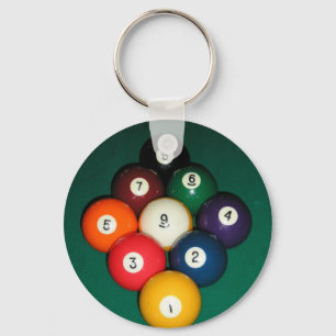 9 BOLL NYCKELRING