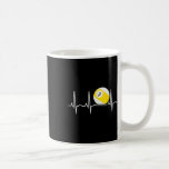 9 Boll Shirt - Bassäng Player Nine Boll Heartslag  Kaffemugg<br><div class="desc">9 Boll Shirt - Bassäng Player Nine Boll Heartslag Gift</div>