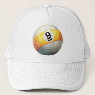 9 boll truckerkeps
