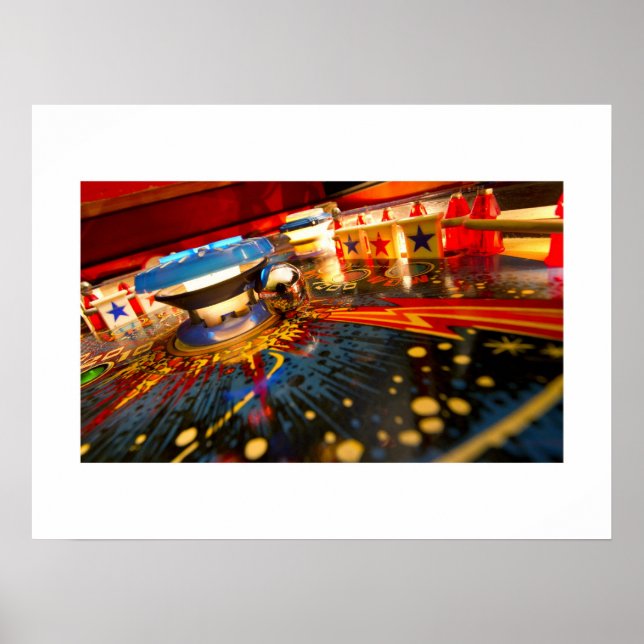 9 Boll Zap! Pinball Poster (Framsidan)