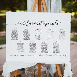 9 Bord Modern Sittplatsschema Våra Favoritpersoner Poster