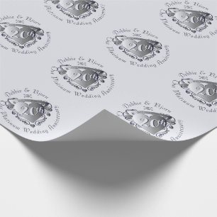 9:e, 10:e, 20:e, 25:e, 70:e Bröllop-årsdagen Presentpapper