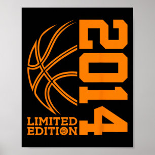 9:e BIRTHDAY BASKETBALL BEGRÄNSAD EDITION 2014 Poster