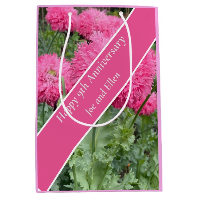 9:e Bröllop-årsdagen, vallmo (Framsidan)