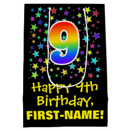 9:e födelsedag: färgstarka stjärnor Mönster och re