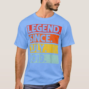 9:e födelsedag sedan juli 2013, 9 år t shirt