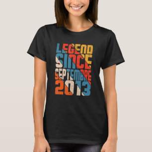 9:e födelsedagen Fantastisk sedan september 2013 9 T Shirt