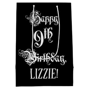 9:e födelsedagen: Finare, Elegant, skript + anpass