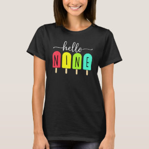 9:e födelsedagsdagen: Sommariskronan Born 2011 T Shirt