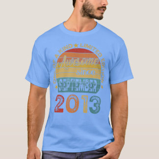9:e födelsedagsgåvor Fantastisk sedan september 20 T Shirt