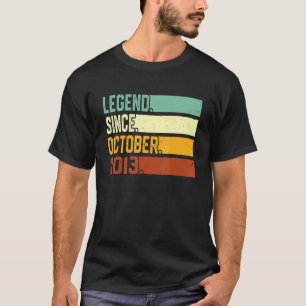 9:e födelsedagspojken 9-årsled sedan oktober t shirt