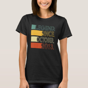 9:e födelsedagspojken 9-årsled sedan oktober t shirt