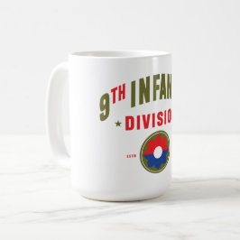 9:e infanteridivisionen "Gamla skulder" Kaffemugg