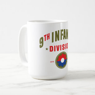 9:e infanteridivisionen "Gamla skulder" Kaffemugg