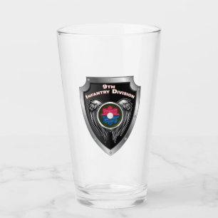 9:e infantry Division Veteran Shield Glaskopp