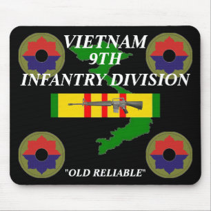 9:e Infantry Vietnam Mousepad 2:e plats Musmatta