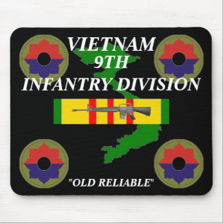 9:e Infantry Vietnam Mousepad 2:e plats Musmatta