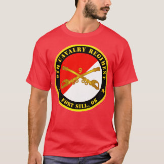 9:e kavalleriregementet Fort Sill OK w Cav Gren T Shirt
