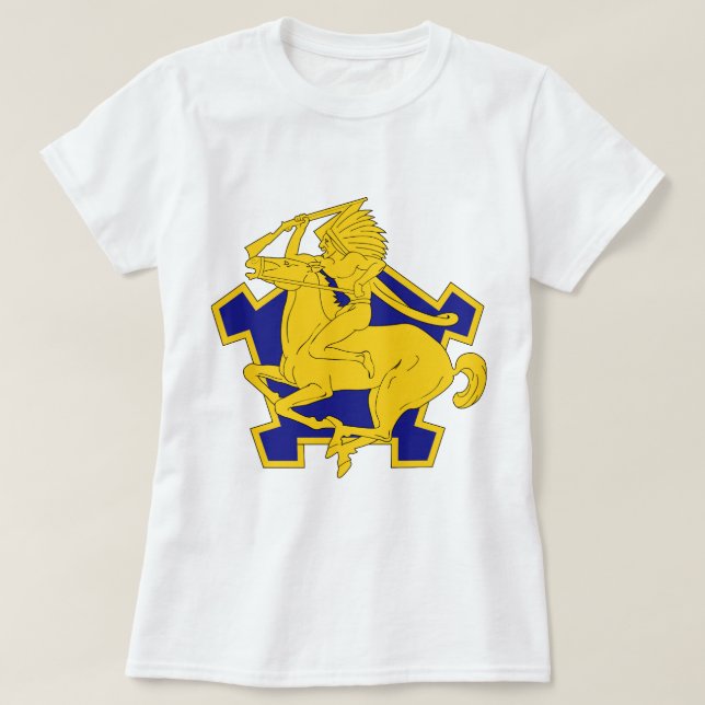 9:e kavalleriregementet tee (Design framsida)