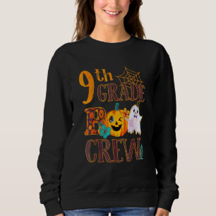 9:e klass Boo Crew lärare elev Halloween kostym T Shirt