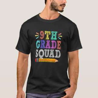 9:e nionde Klass-torglärare Student tillbaka till  T Shirt