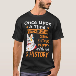 9 En Gång Tog Jag Upp En Tysk Shepherd P T Shirt