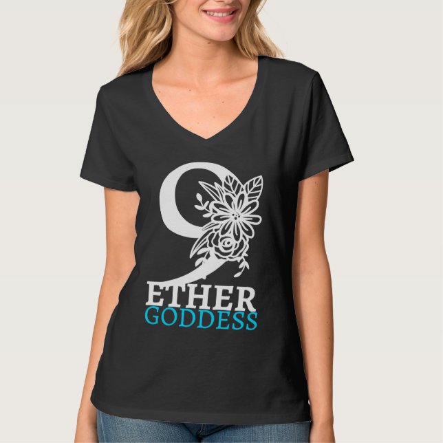 9 Ether Goddess T Shirt (Framsida)