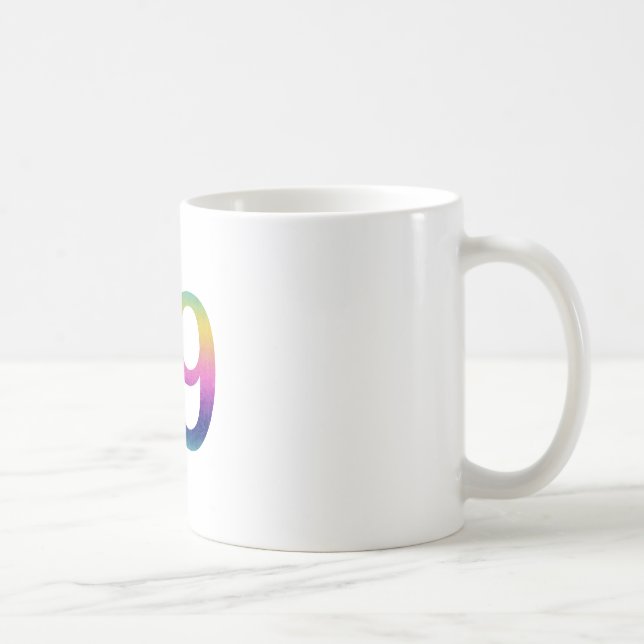 9 fisk design kaffemugg (Höger)
