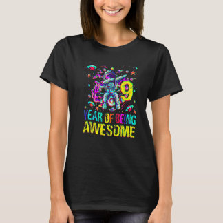 9 Födelsedag Fantastisk astronaut 1 T Shirt