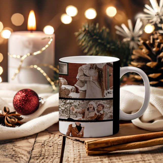 9 Foto Minimalistisk Första Jul Förlovad Kaffemugg (Skapare uppladdad)