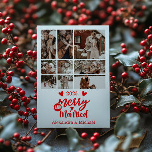 9 Fotominimalistpräst och präglad Julkort