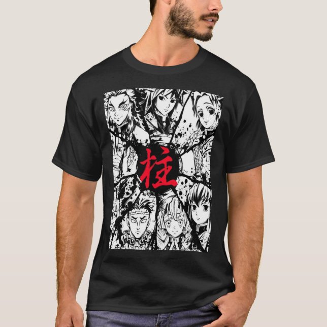 9 HASHIRA Classic T-Shirt (Framsida)