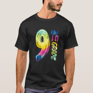 9 Klass Hej Nint Klass Squad Funny bak T Shirt